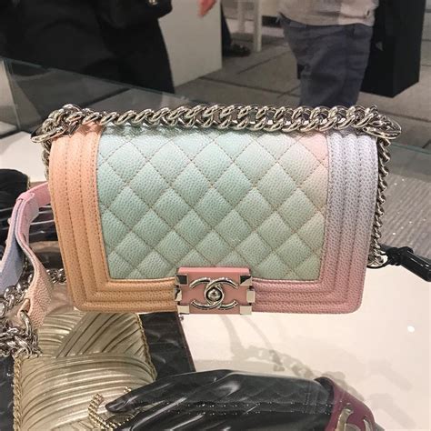 chanel rainbow chanel boy bag|red chanel boyfriend bag.